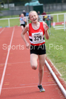 Girls under-15s 3000 metres, 2019 North Eastern Track and Field Champs., Middlesbrough. Photo:  David T. Hewitson/Sports for All Pics